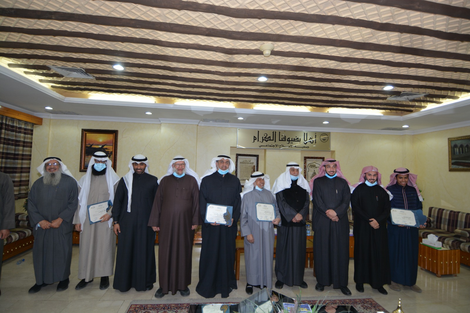 أمانة الأوقاف تكرم الفائزين من جمعية الإصلاح في مسابقة الكويت الكبرى لحفظ القرآن الثالثة والعشرين