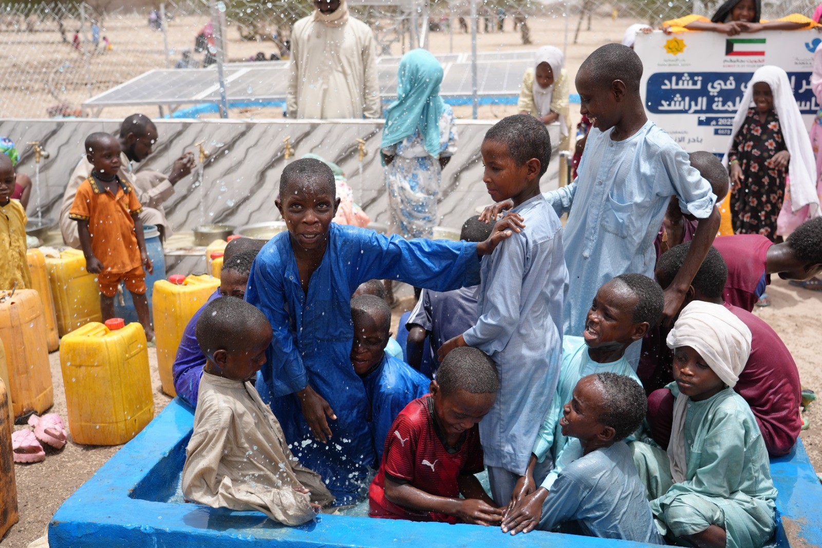 نماء الخيرية تنفذ مشروع حفر 3 آبار ارتوازية في تشاد